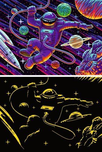Ravensburger - Outer Space Adventure 200 pieces
