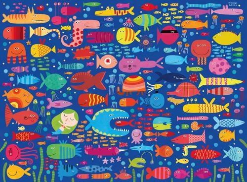 Ravensburger - Funny Fish Friends 200 pieces