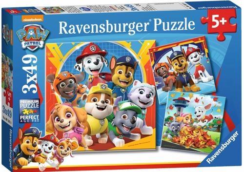 Ravensburger - Paw Patrol Just Yelp for Help Puzzle 3x49 Pieces