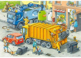 Ravensburger - Working Trucks Puzzle 2x24 Pieces