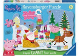 Ravensburger - Peppa Pig Christmas Shaped Puzzle 24 Pieces