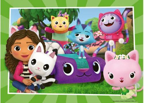 Ravensburger - A-Meow-Mazing Adventures! Bumper Pack 4x42 Pieces