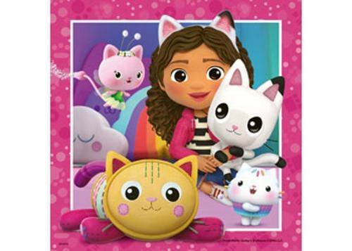 Ravensburger - Gabby's Dollhouse It's Meow Time! 3x49 Pieces