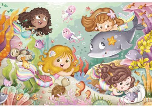 Ravensburger - Fairies and Mermaids Puzzle 2x12 Pieces