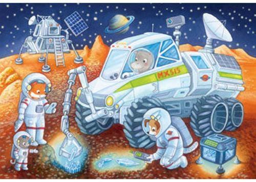 Ravensburger - Animals in Space Puzzle 2x24 Pieces