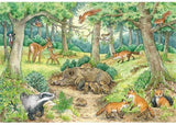 Ravensburger - Animals in Forest Puzzle 2x12 Pieces
