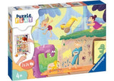 Ravensburger - Prehistoric People Puzzle 2x24 Pieces