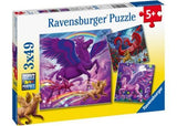 Ravensburger - Mythical Majesty Puzzle 3x49 Pieces