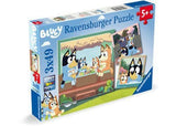 Ravensburger - Bluey's Adventures! Puzzle 3x49 Pieces