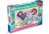 Ravensburger - Gabby's Dollhouse Magical Sleepover Puzzle 2x12 Pieces