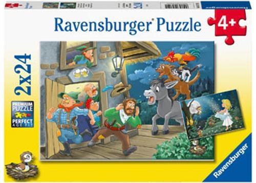 Ravensburger - Fairy Tales Puzzle 2x24 Pieces