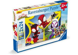 Ravensburger - Spidey and his Amazing Friends Puzzle 2x24 Pieces