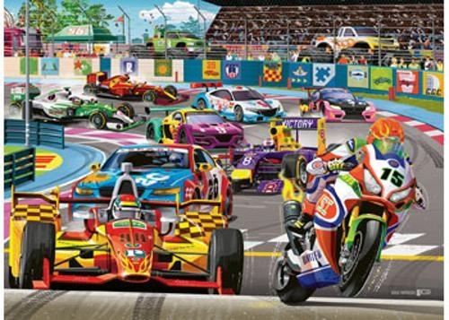 Ravensburger - Racetrack Rally Puzzle 60 Pieces