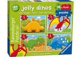 Ravensburger - Jolly Dinos My First Puzzle 2/3/4/5 Pieces