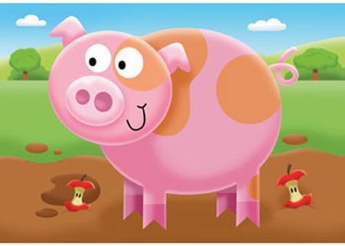 Ravensburger - On the Farm My First Puzzle 2/3/4/5 Pieces