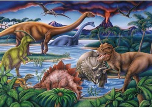 Ravensburger - Dinosaur Playground Puzzle 35 Pieces