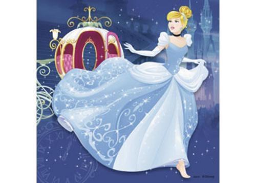 Ravensburger - Disney Princesses Adventure Puzzle 3x49 Pieces