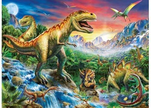 Ravensburger - Time of the Dinosaurs Puzzle 100 Pieces