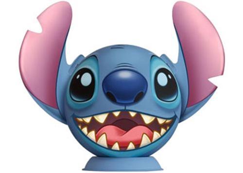 Ravensburger - 3D Puzzleball Disney Stitch with Ears 72 Pieces