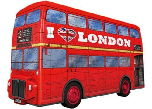 Ravensburger - 3D Puzzle London Bus Puzzle 216 Pieces