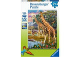 Ravensburger - Giraffes in Africa Puzzle 150 Pieces