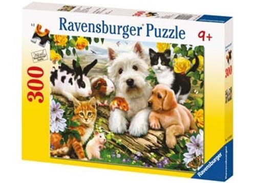 Ravensburger - Happy Animal Buddies Puzzle 300 Pieces