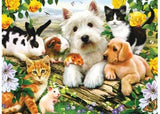 Ravensburger - Happy Animal Buddies Puzzle 300 Pieces