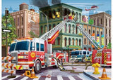 Ravensburger - Fire Truck Rescue Puzzle 100 Pieces