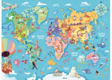 Ravensburger - Map of the World Puzzle 100 Pieces