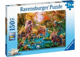 Ravensburger - T-Rex Attack Puzzle 150 Pieces