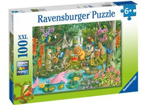 Ravensburger - Rainforest River Band Puzzle 100 Pieces