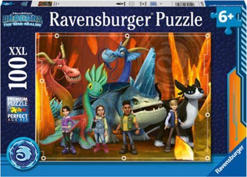 Ravensburger - How To Train Your Dragons Realms 100 Pieces