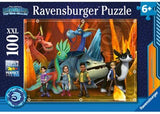 Ravensburger - How To Train Your Dragons Realms 100 Pieces