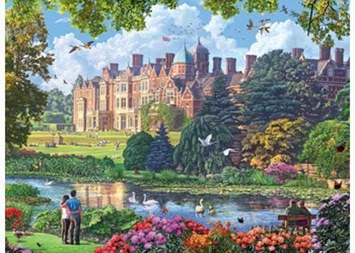 Ravensburger - Happy Days No 4 Royal Residences 4x500 Pieces