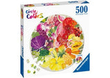 Ravensburger - Fruits & Vegetables Circle Puzzle 500 Pieces