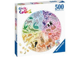 Ravensburger - Animals Circle Puzzle 500 Pieces