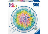 Ravensburger - Rainbow Cake Circle Puzzle 500 Pieces
