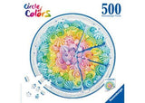 Ravensburger - Rainbow Cake Circle Puzzle 500 Pieces