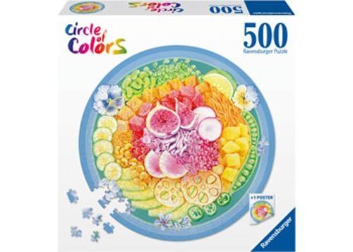 Ravensburger - Poke Bowl Circle Puzzle 500 Pieces
