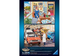 Ravensburger - Happy Days No 6 Work Day Memories 4x500 Pieces
