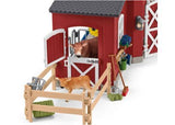 Schleich - Red Barn with Animals & Accessories
