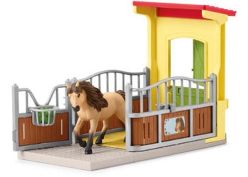 Schleich - Pony Box with Iceland Pony Stallion