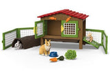 Schleich - Rabbit hutch