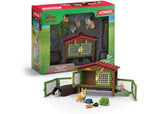 Schleich - Rabbit hutch