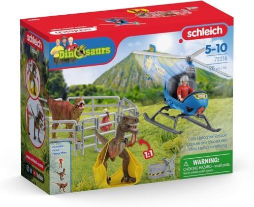 Schleich - Dino Helicopter Rescue