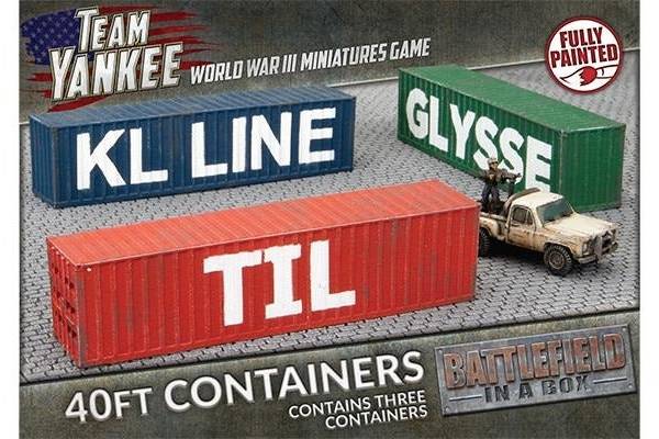 WWIII: Modern Terrain  - Shipping Containers 40FT