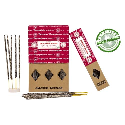 Satya Dragons Blood Smudge Incense Sticks 25g Pack of 12