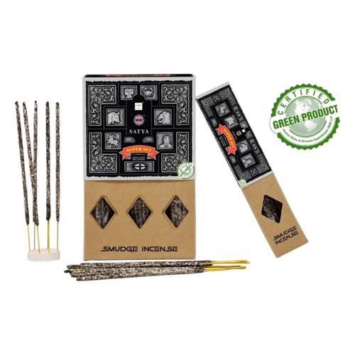 Satya Super Hit Smudge Incense Sticks 25g Pack of 12