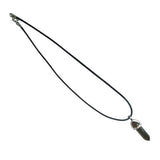 Opalite Crystal Point Necklace 15mm Adjustable Cord