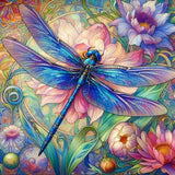 Butterfly And Dragonfly Ceramic Coasters Set of 4